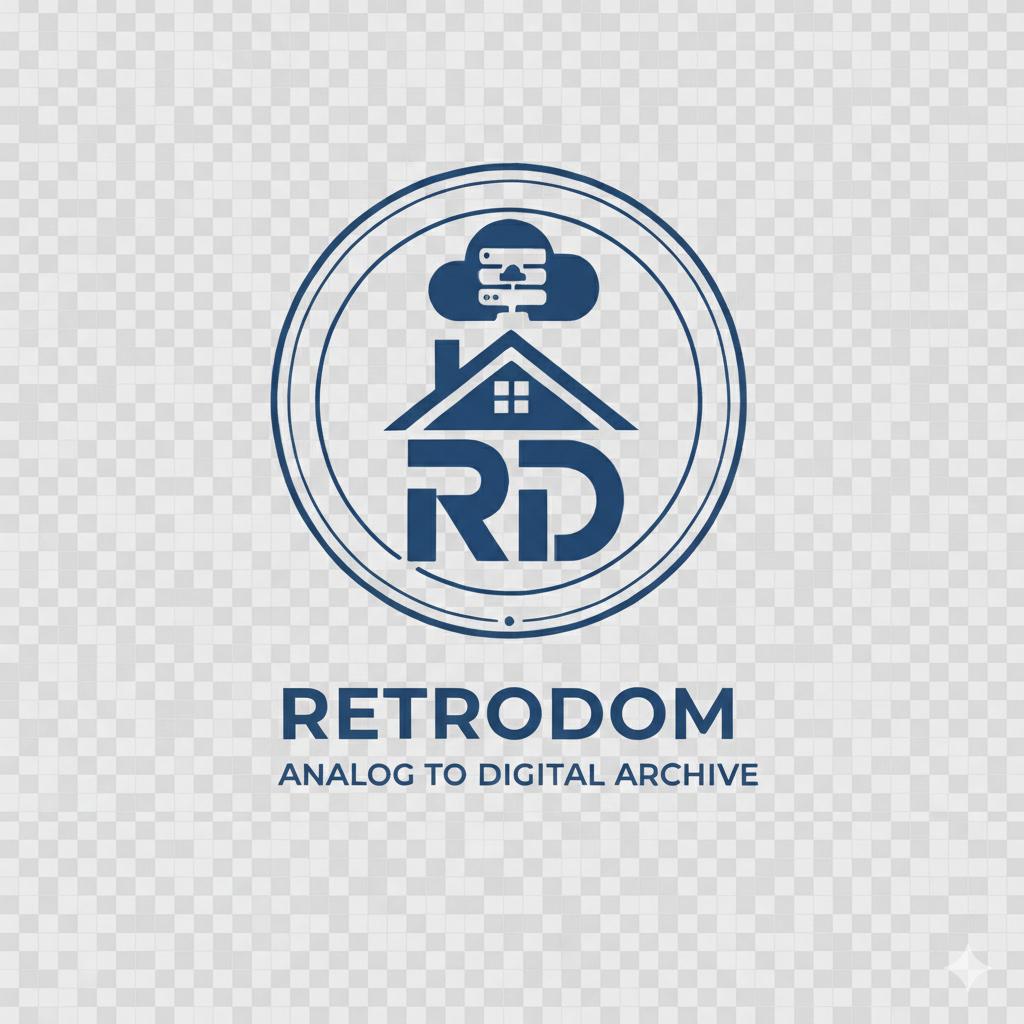 Retrodom Logo – Digitale Archivierung